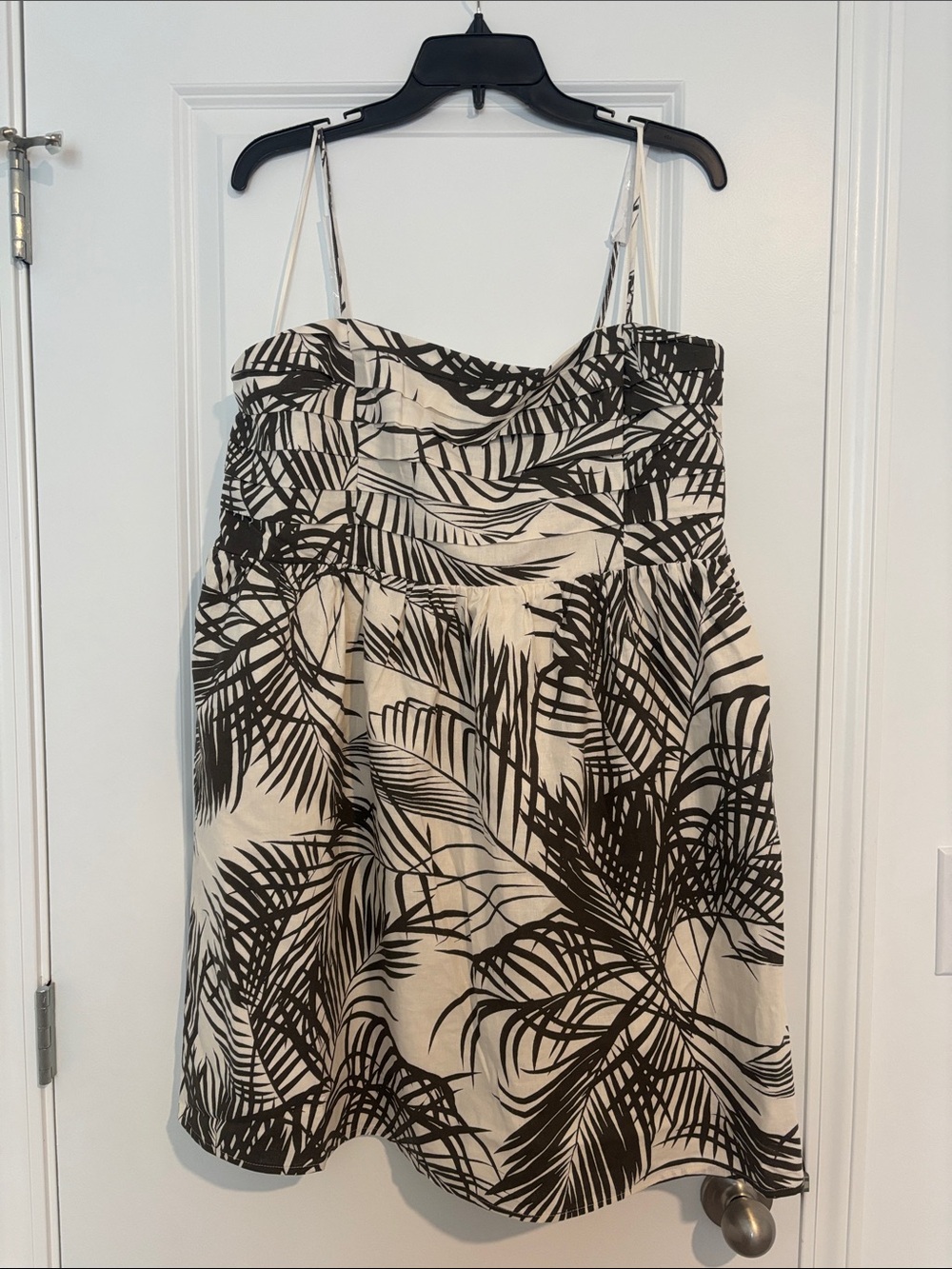 NWT Express Palm Print Tropical Print Mini Dress